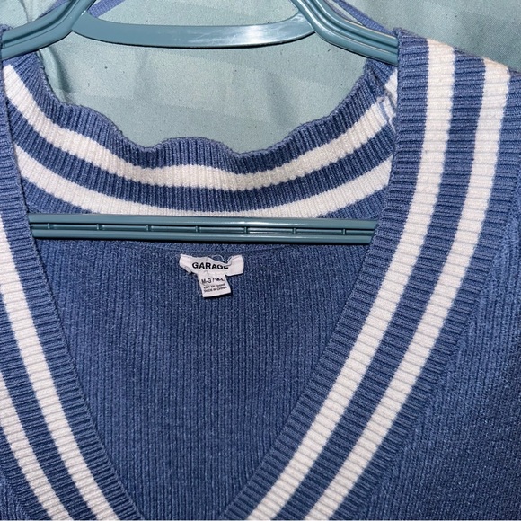 Garage Varsity Sweater Vest - Picture 3 of 3